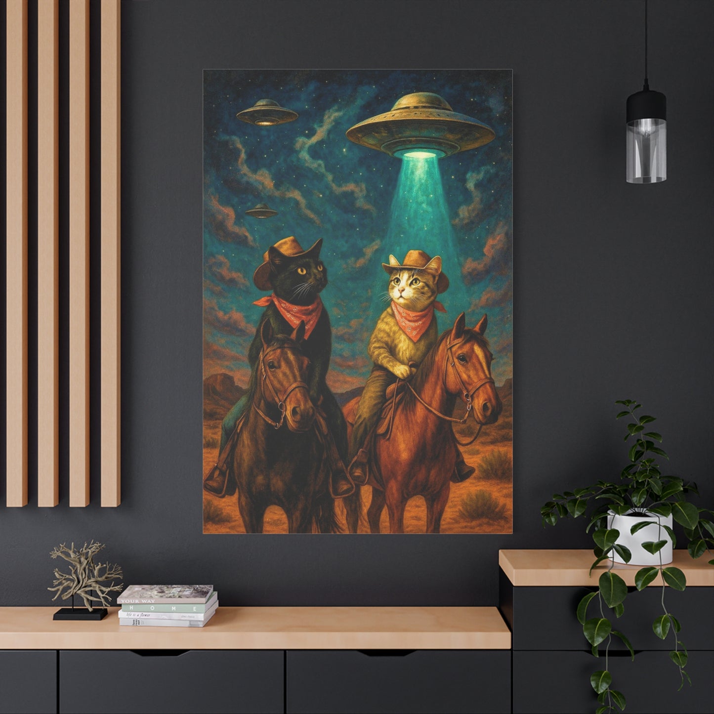 The Cosmic Cowgirls - "Beneath the Saucer Moon"