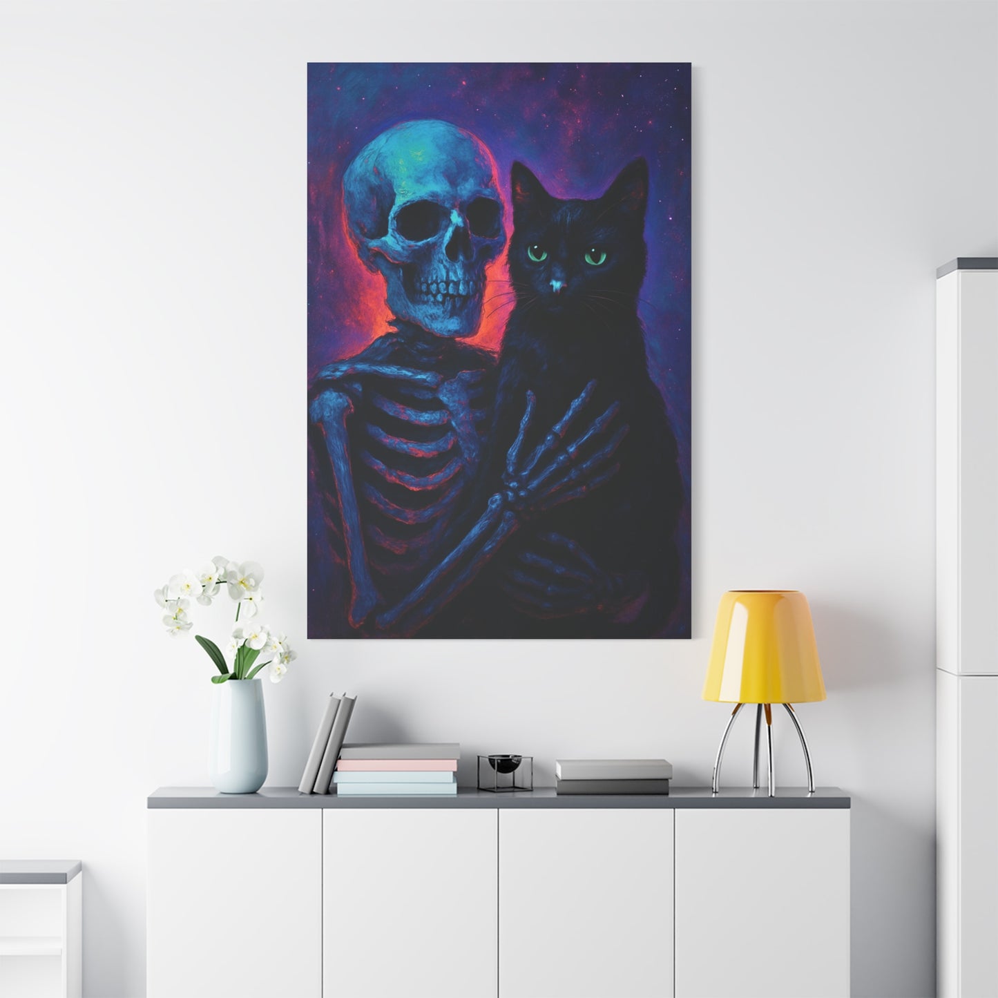 House of Sebastian - Introducing Sebastian the Third "Cosmic Embrace" Third installment of the House of Sebastian series where gothic elegance meets interstellar dreams.