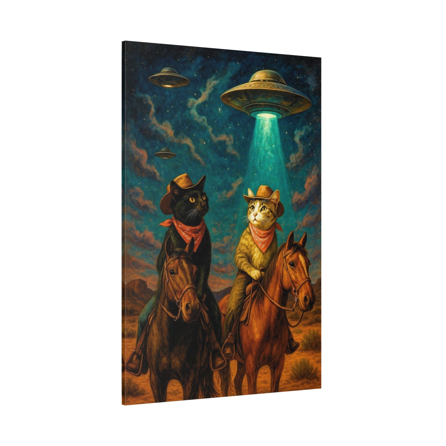 The Cosmic Cowgirls - "Beneath the Saucer Moon"