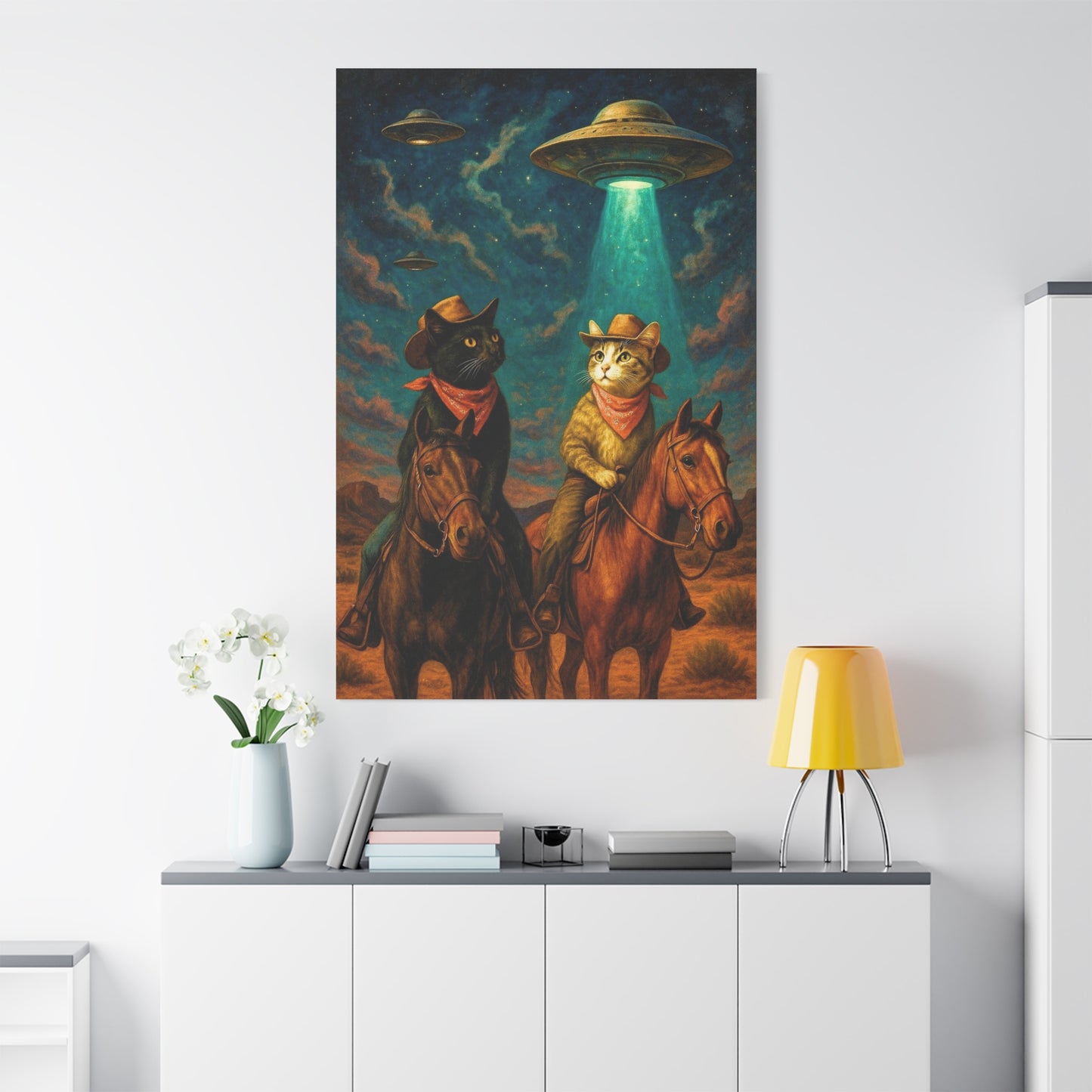 The Cosmic Cowgirls - "Beneath the Saucer Moon"