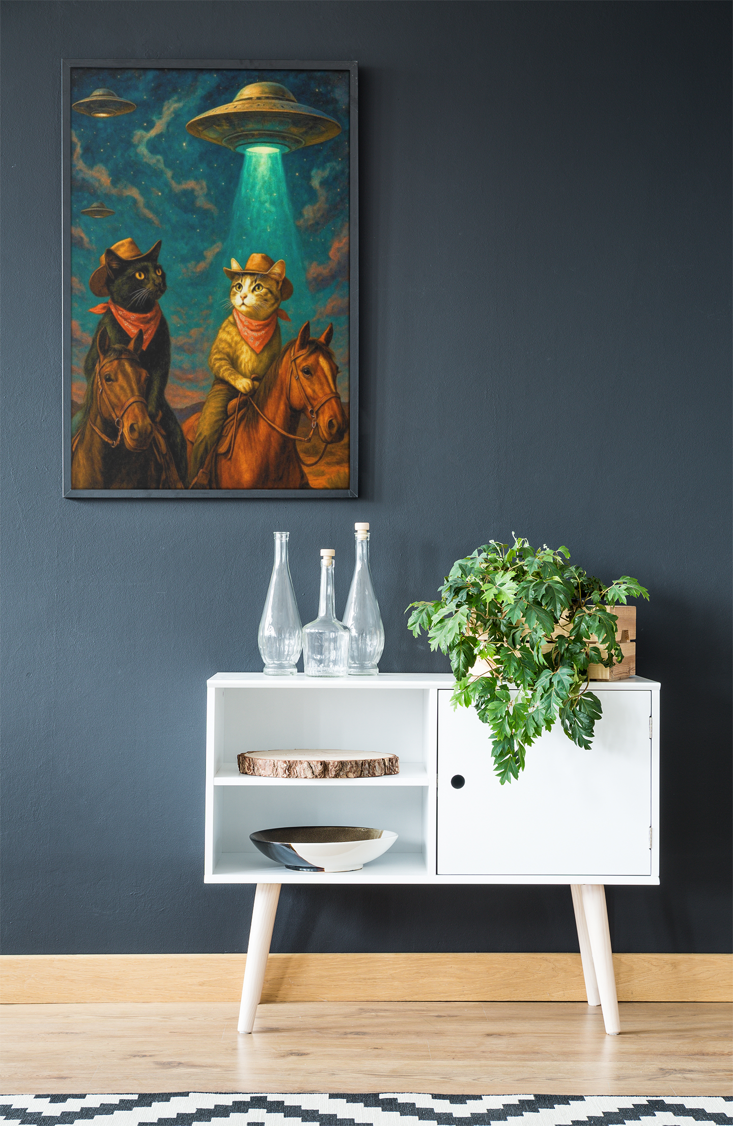 The Cosmic Cowgirls - "Beneath the Saucer Moon"