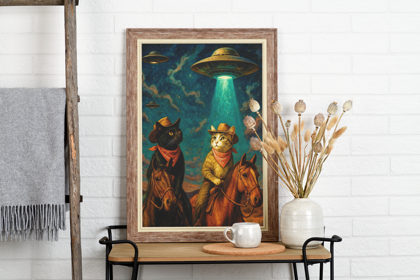 The Cosmic Cowgirls - "Beneath the Saucer Moon"