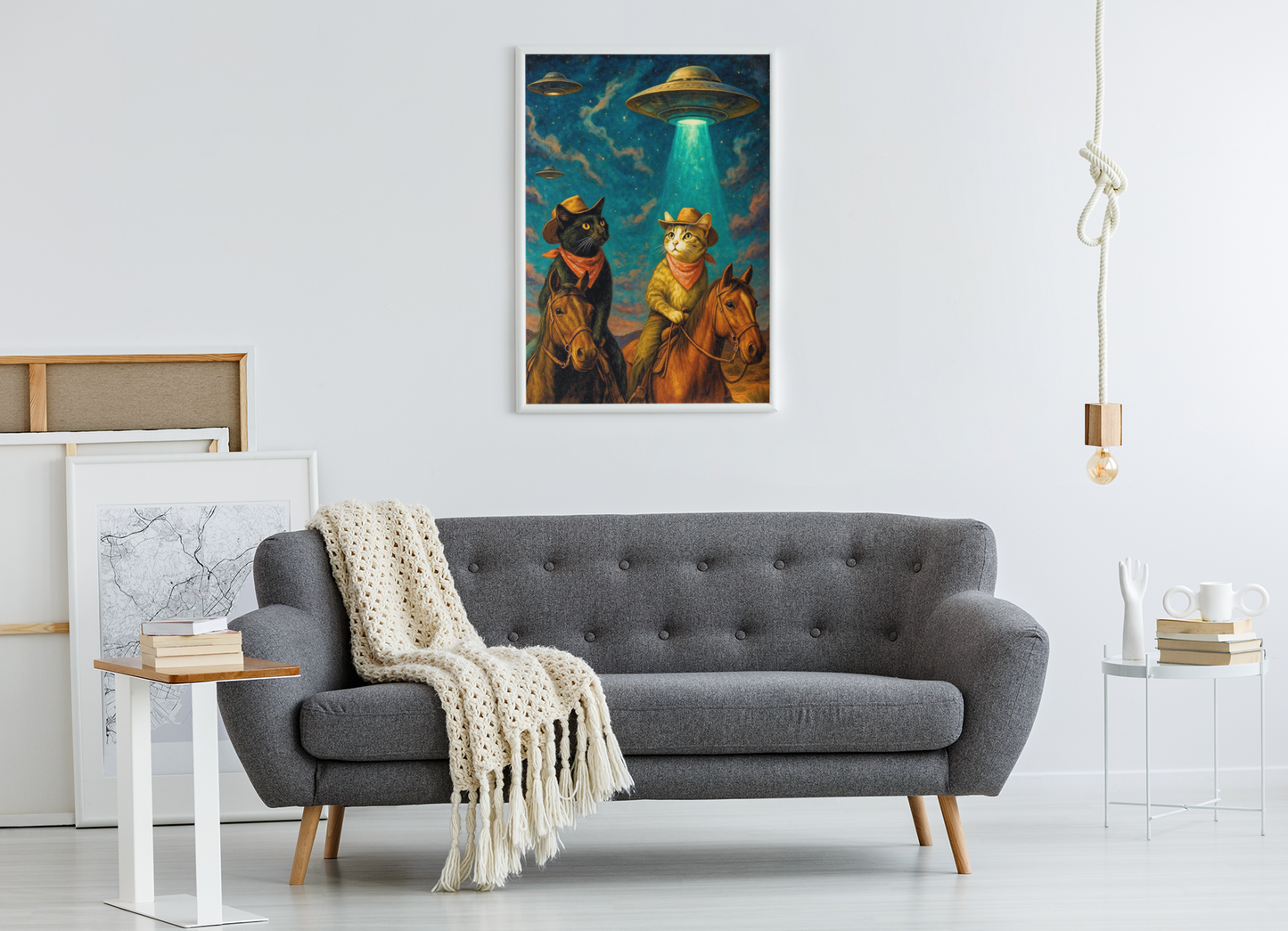 The Cosmic Cowgirls - "Beneath the Saucer Moon"