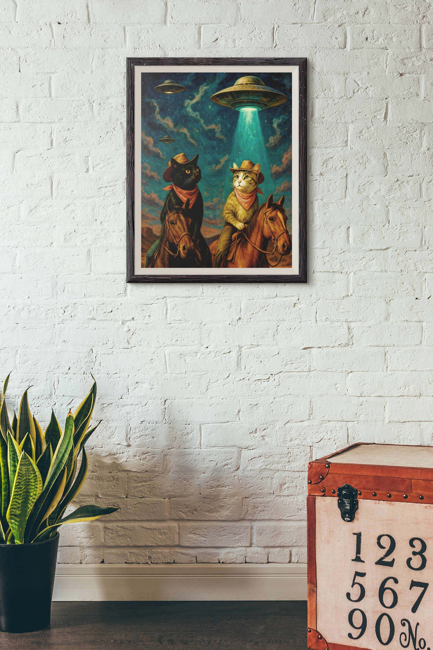 The Cosmic Cowgirls - "Beneath the Saucer Moon"