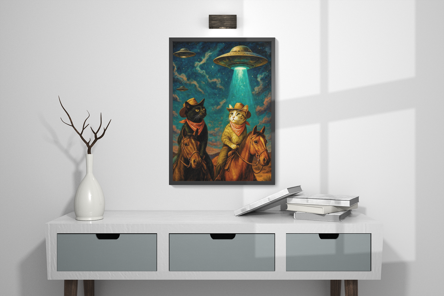 The Cosmic Cowgirls - "Beneath the Saucer Moon"