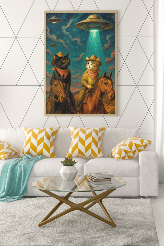 The Cosmic Cowgirls - "Beneath the Saucer Moon"