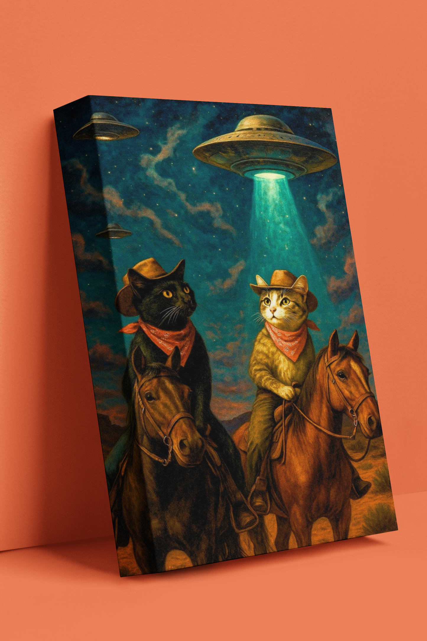 The Cosmic Cowgirls - "Beneath the Saucer Moon"