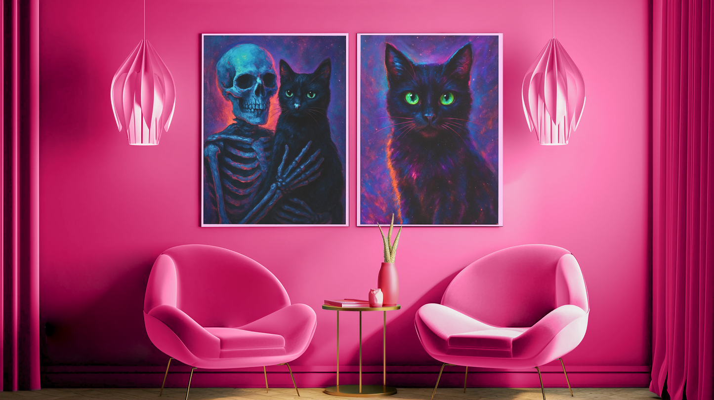 House of Sebastian - Introducing Sebastian the Third "Cosmic Embrace" Third installment of the House of Sebastian series where gothic elegance meets interstellar dreams.