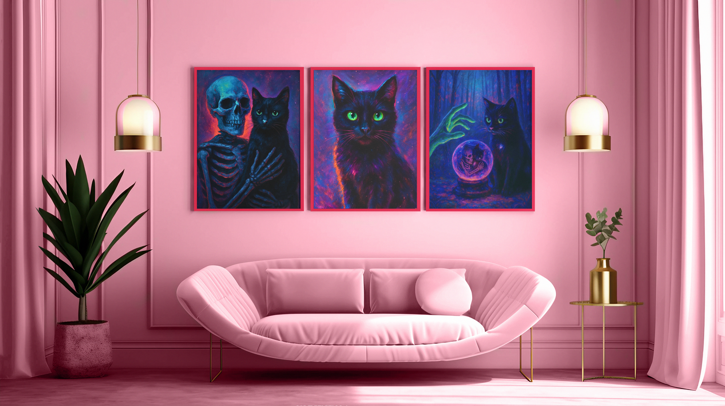 House of Sebastian - Introducing Sebastian the Third "Cosmic Embrace" Third installment of the House of Sebastian series where gothic elegance meets interstellar dreams.