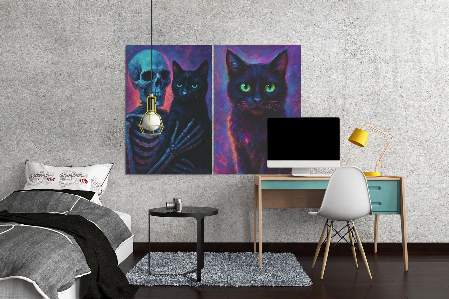 House of Sebastian - Introducing Sebastian the Third "Cosmic Embrace" Third installment of the House of Sebastian series where gothic elegance meets interstellar dreams.