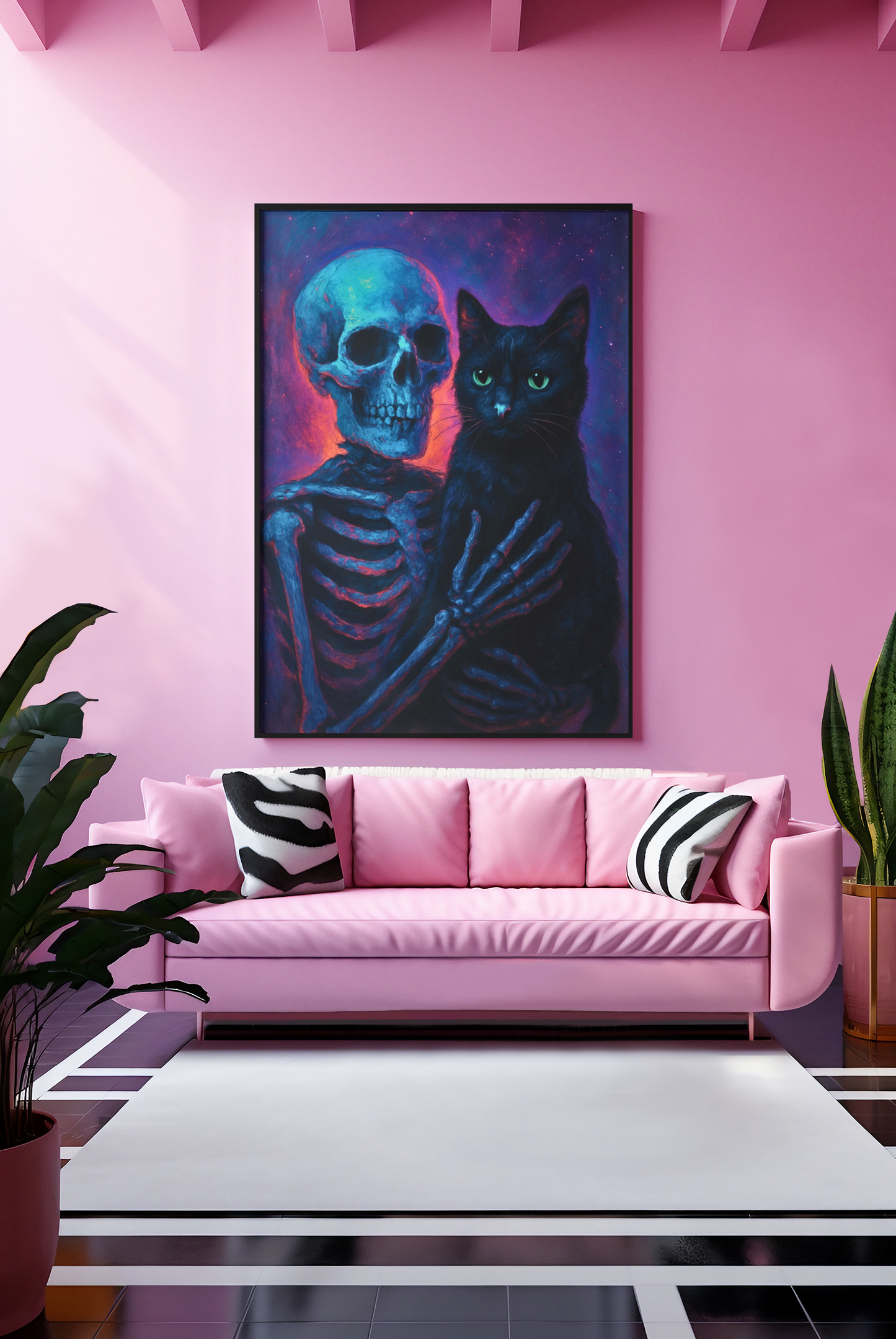 House of Sebastian - Introducing Sebastian the Third "Cosmic Embrace" Third installment of the House of Sebastian series where gothic elegance meets interstellar dreams.