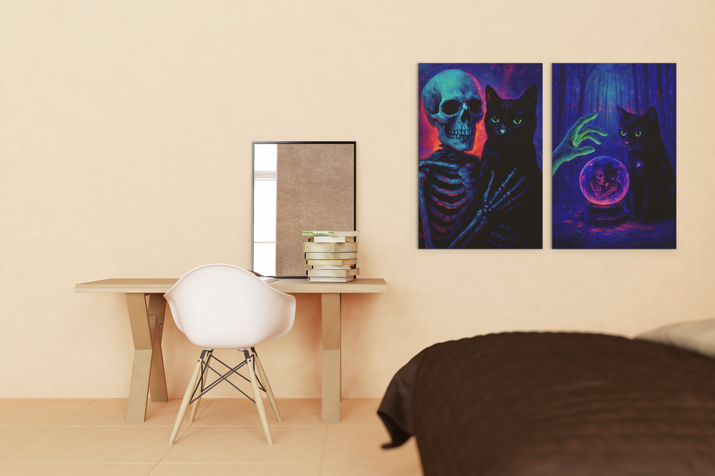 House of Sebastian - Introducing Sebastian the Third "Cosmic Embrace" Third installment of the House of Sebastian series where gothic elegance meets interstellar dreams.