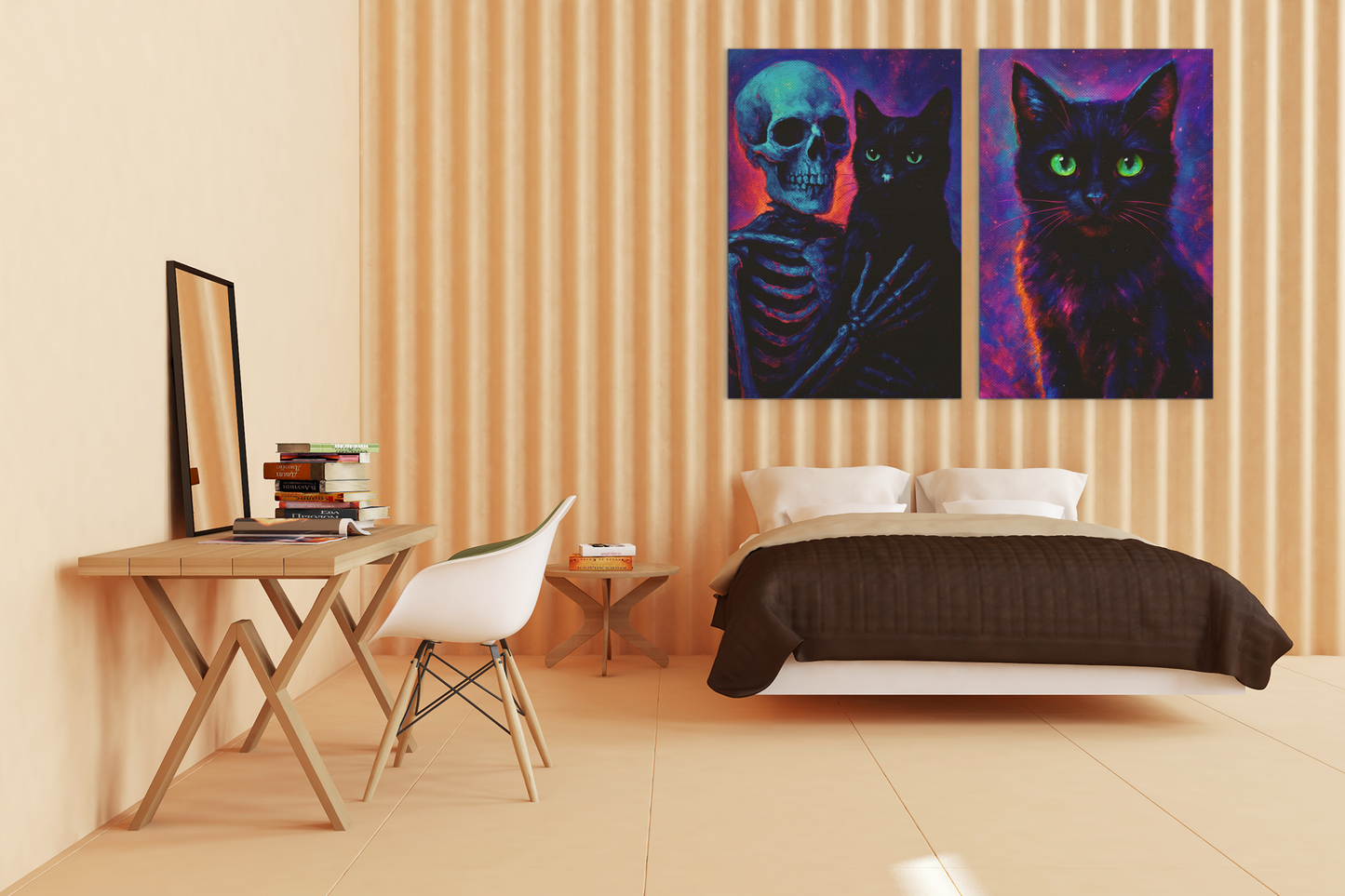 House of Sebastian - Introducing Sebastian the First - "Cosmo Kitty". One black cat who knows too much to be constrained by time or space.