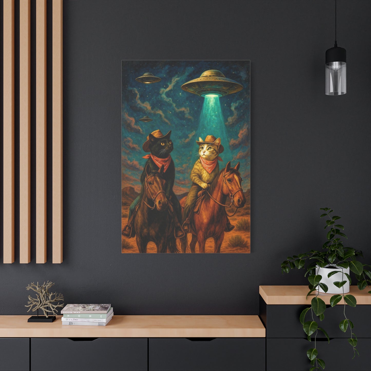 The Cosmic Cowgirls - "Beneath the Saucer Moon"