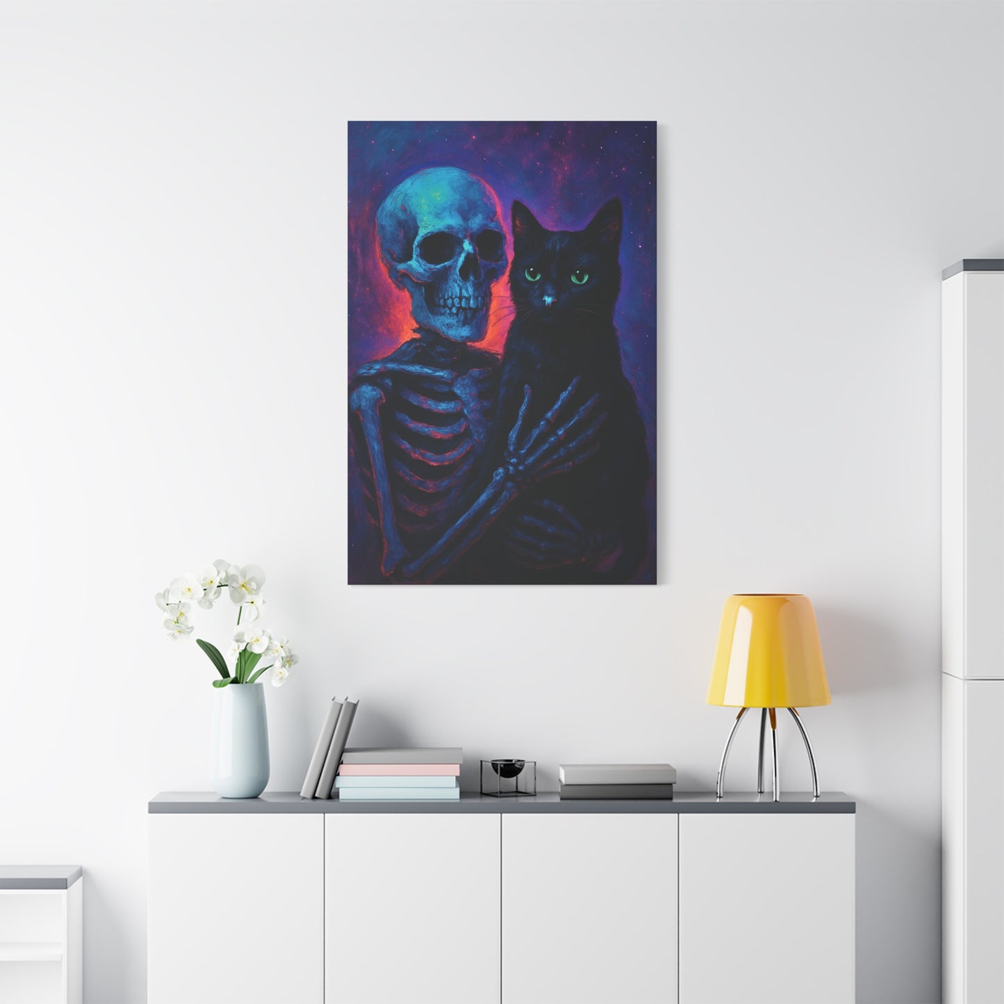 House of Sebastian - Introducing Sebastian the Third "Cosmic Embrace" Third installment of the House of Sebastian series where gothic elegance meets interstellar dreams.